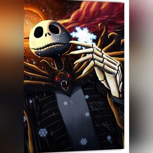 11"X17" Pumpkin Kings Winter Wonder Wall Print The Nightmare Before Christmas Ja